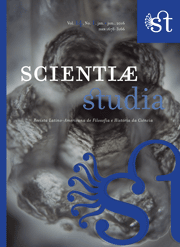 Capa Scientiae Studia volume 14 número 01.
