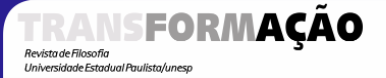 Logo da Revista de filosofia da Unesp Transformação.