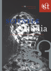 capa da revista scientiae studia